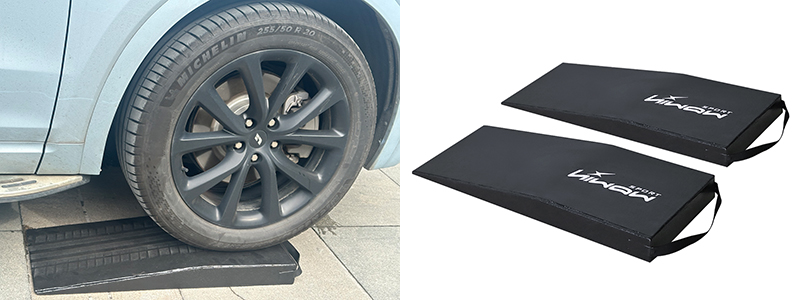 Grip-Surface Trailer Ramps for All-Weather Safety – HIWOWSPORT
